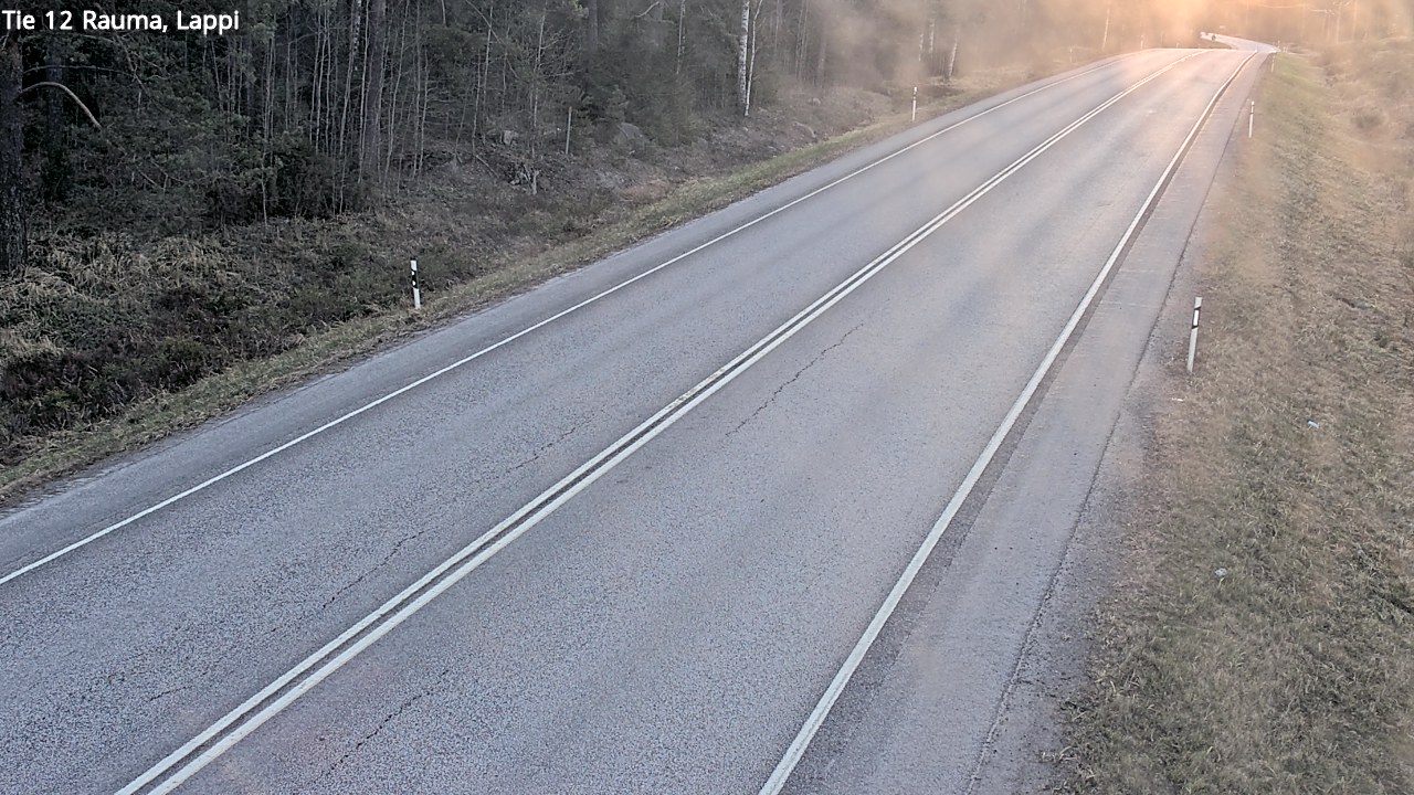 Weather Camera Image Road 12 Rauma, Lappi, Rauma, Satakunta