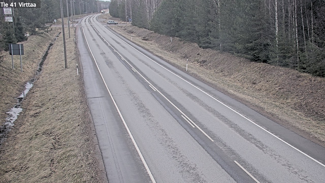 Weather Camera Image Road 41 Virttaa, Loimaa, Varsinais-Suomi