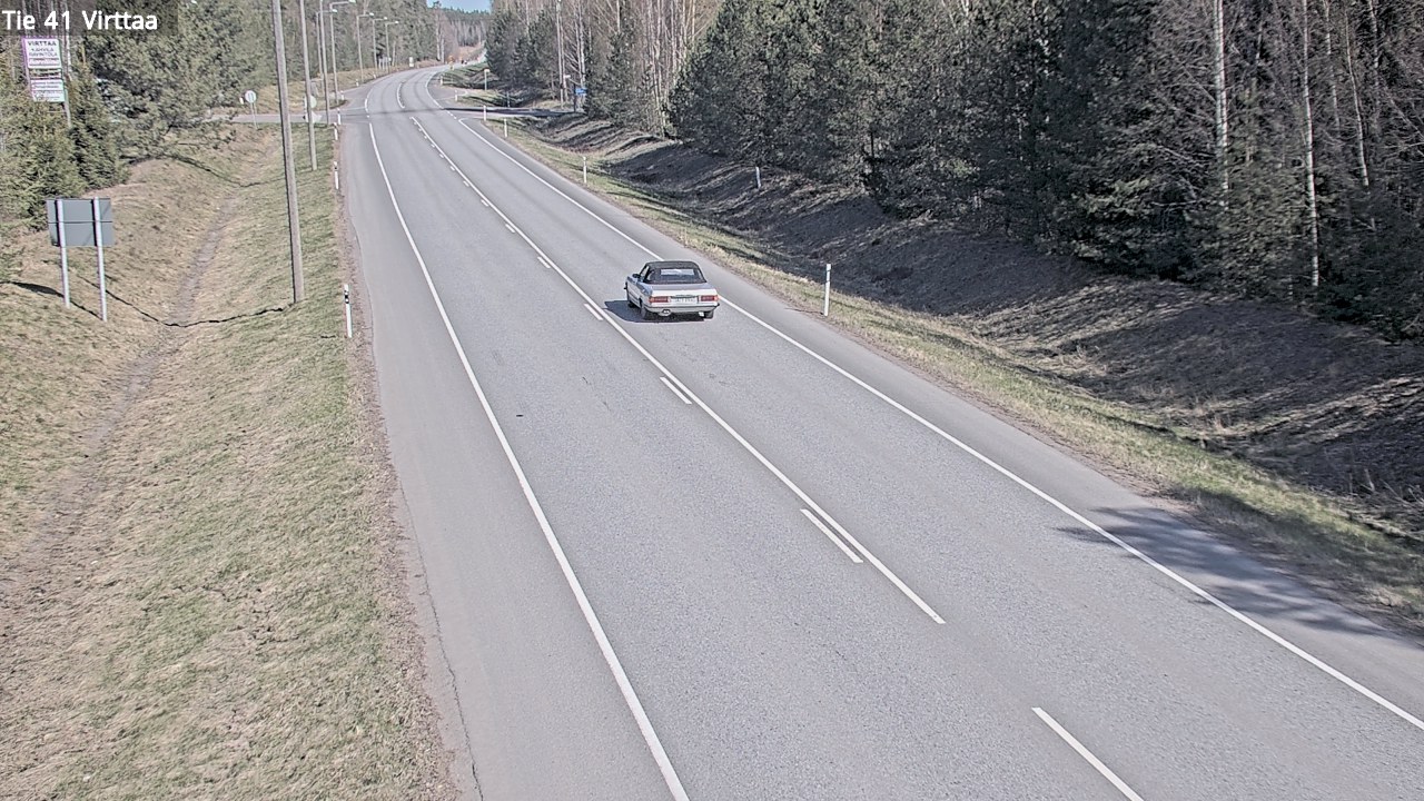 Kelikamerat Kuva Tie 41 Virttaa, Loimaa, Varsinais-Suomi