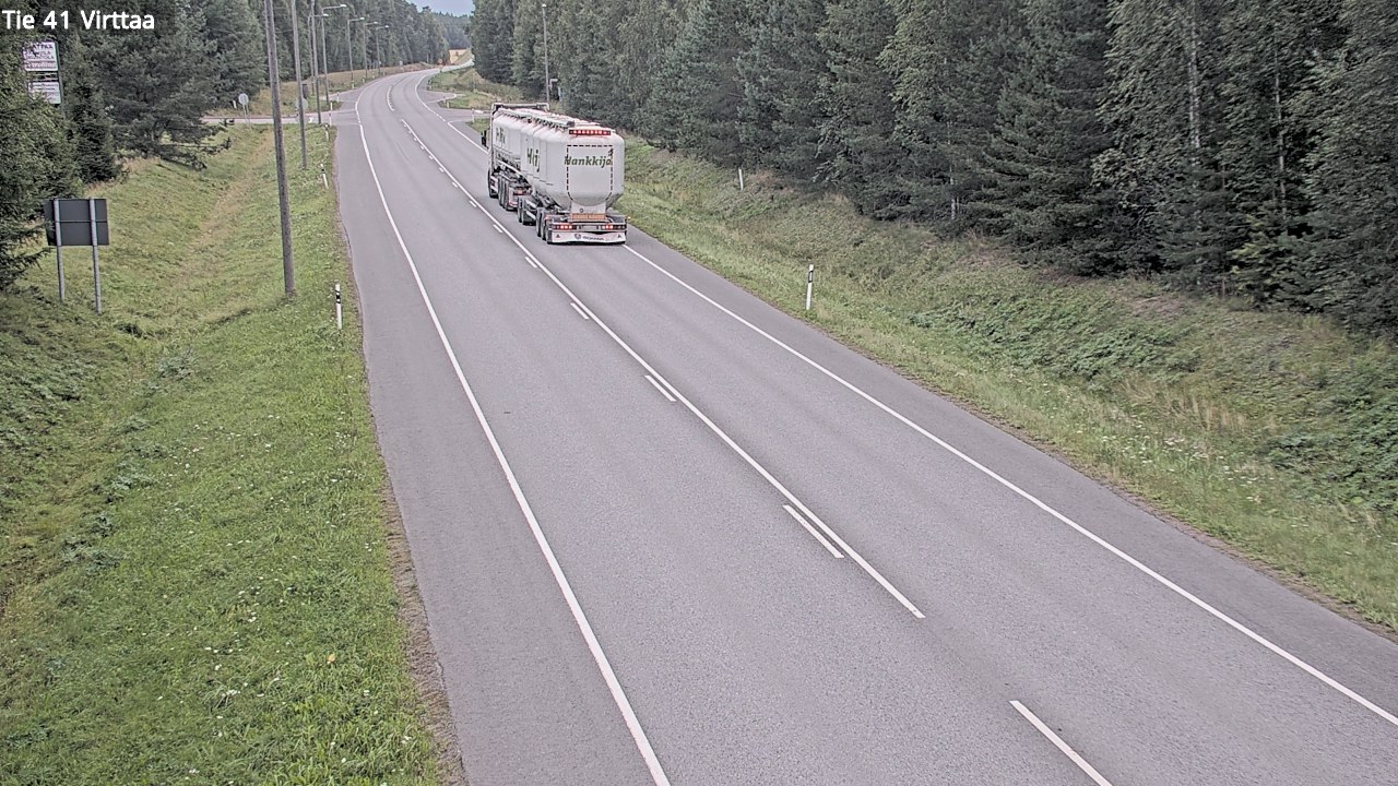 Weather Camera Image Road 41 Virttaa, Loimaa, Varsinais-Suomi