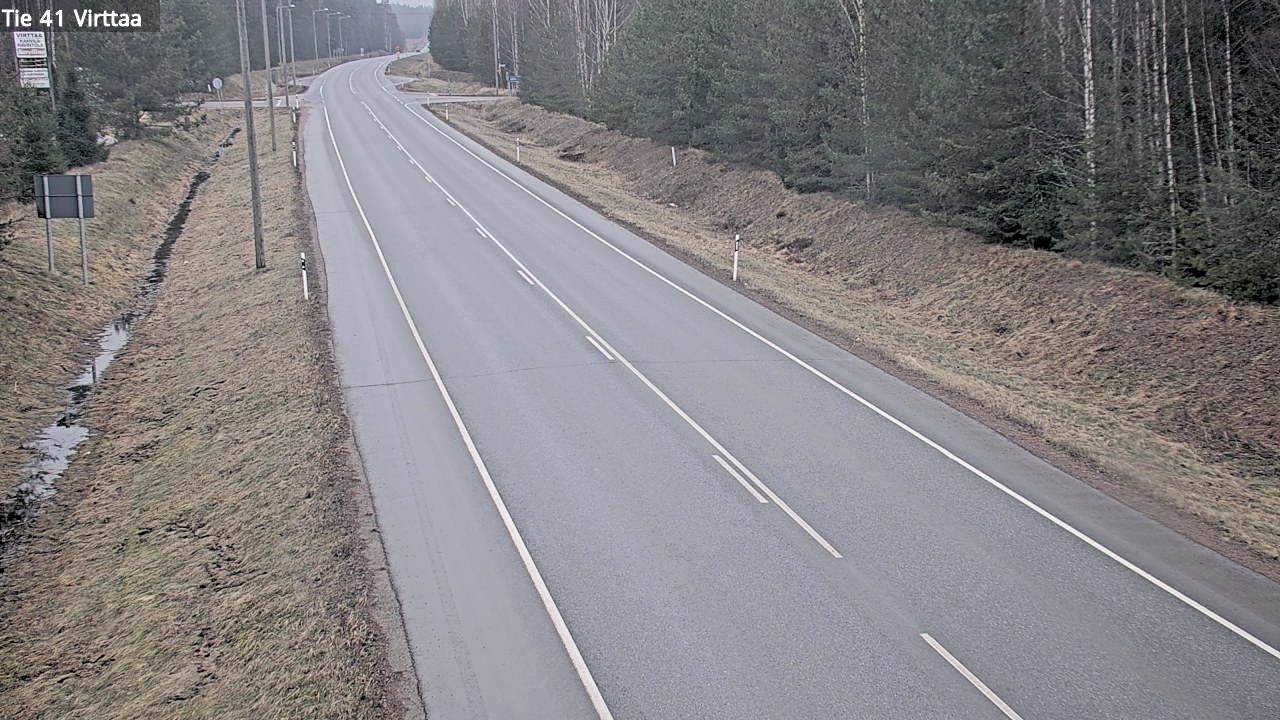 Weather Camera Image Road 41 Virttaa, Loimaa, Varsinais-Suomi