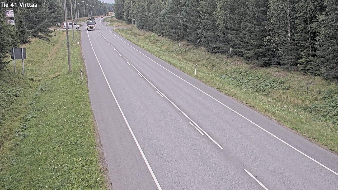 Weather Camera Image Väg 41 Virttaa, Loimaa, Varsinais-Suomi