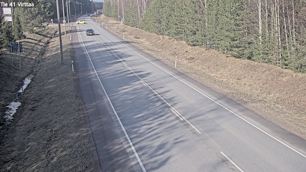 Weather Camera Image Road 41 Virttaa, Loimaa, Varsinais-Suomi