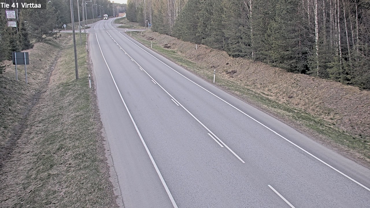 Weather Camera Image Road 41 Virttaa, Loimaa, Varsinais-Suomi