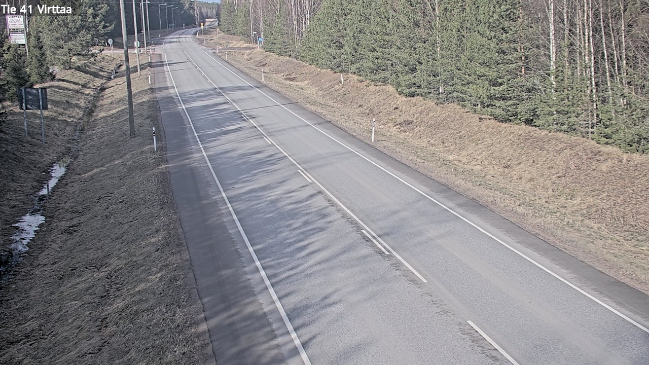 Weather Camera Image Road 41 Virttaa, Loimaa, Varsinais-Suomi