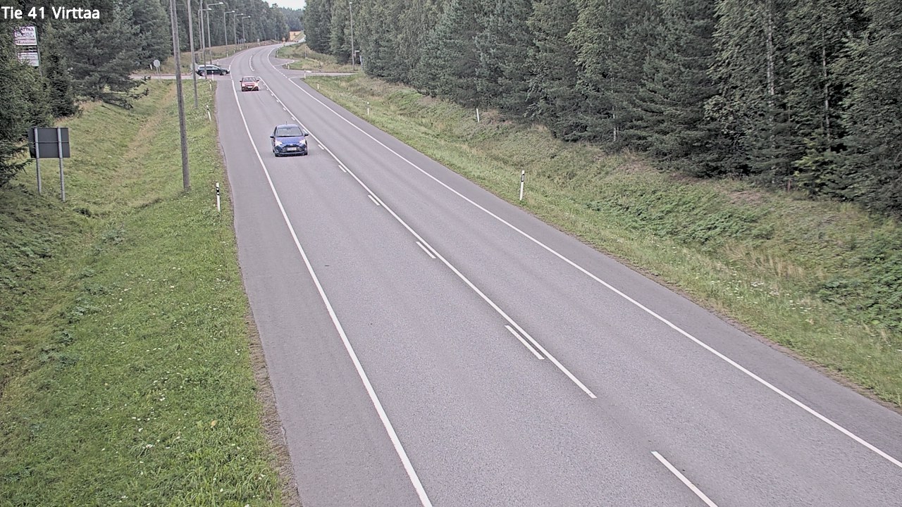Weather Camera Image Road 41 Virttaa, Loimaa, Varsinais-Suomi