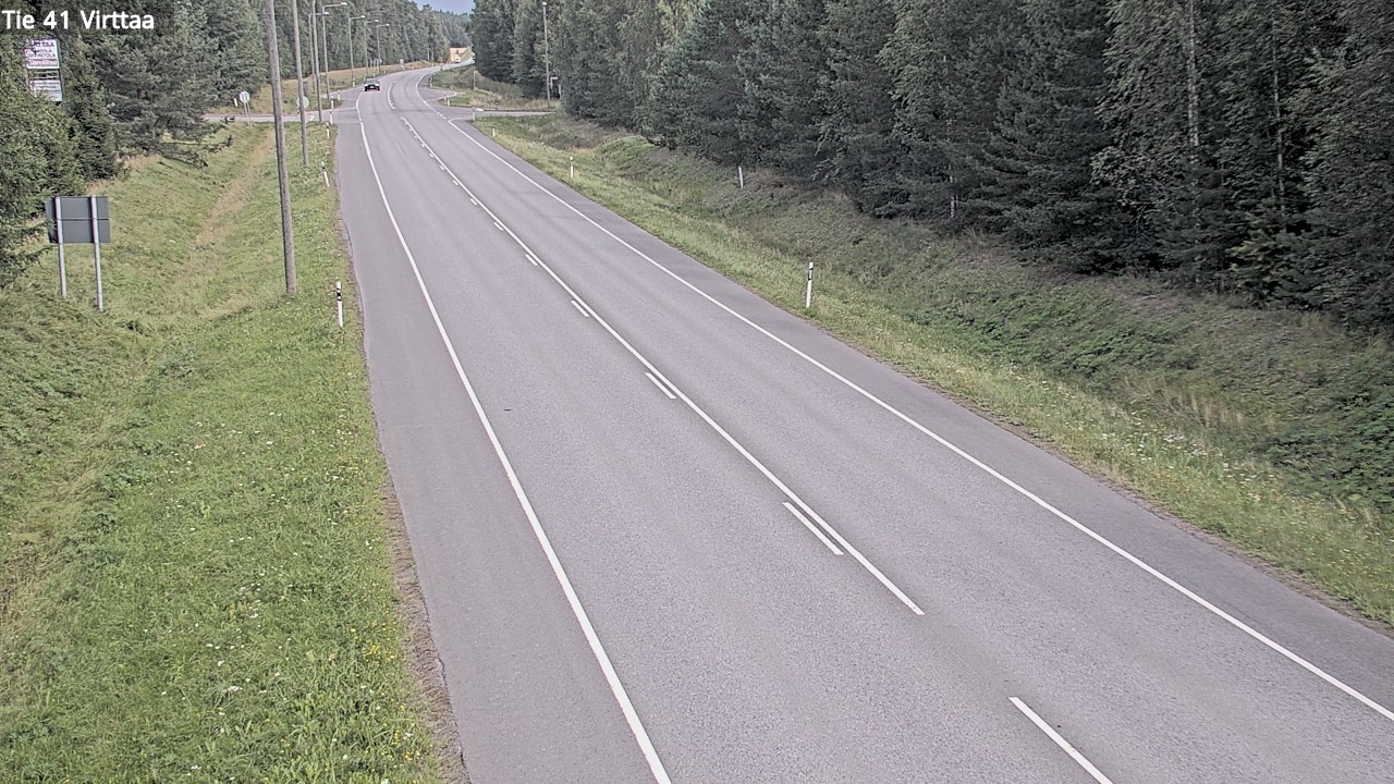Weather Camera Image Road 41 Virttaa, Loimaa, Varsinais-Suomi