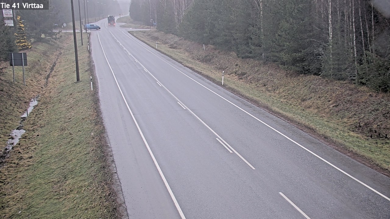 Weather Camera Image Väg 41 Virttaa, Loimaa, Varsinais-Suomi