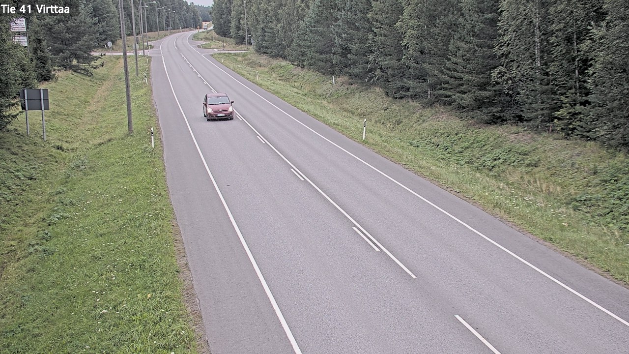 Weather Camera Image Road 41 Virttaa, Loimaa, Varsinais-Suomi