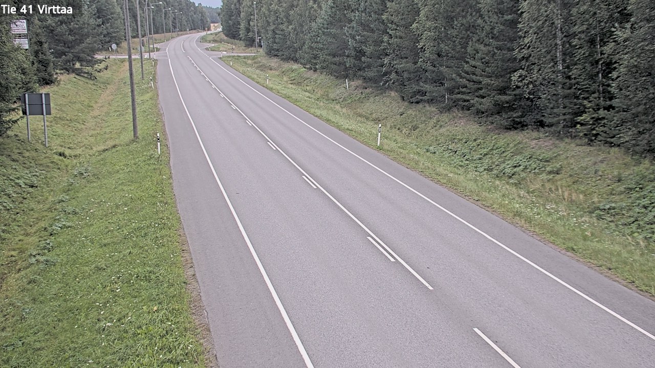 Weather Camera Image Väg 41 Virttaa, Loimaa, Varsinais-Suomi