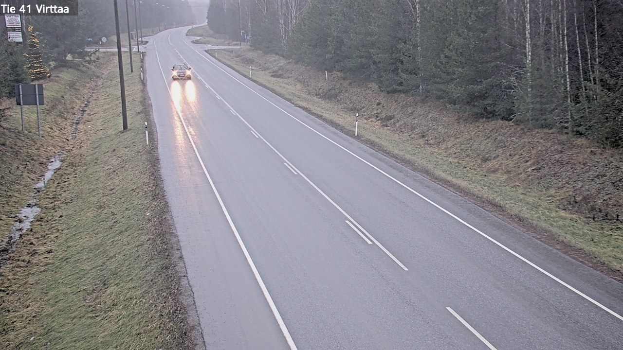 Weather Camera Image Road 41 Virttaa, Loimaa, Varsinais-Suomi