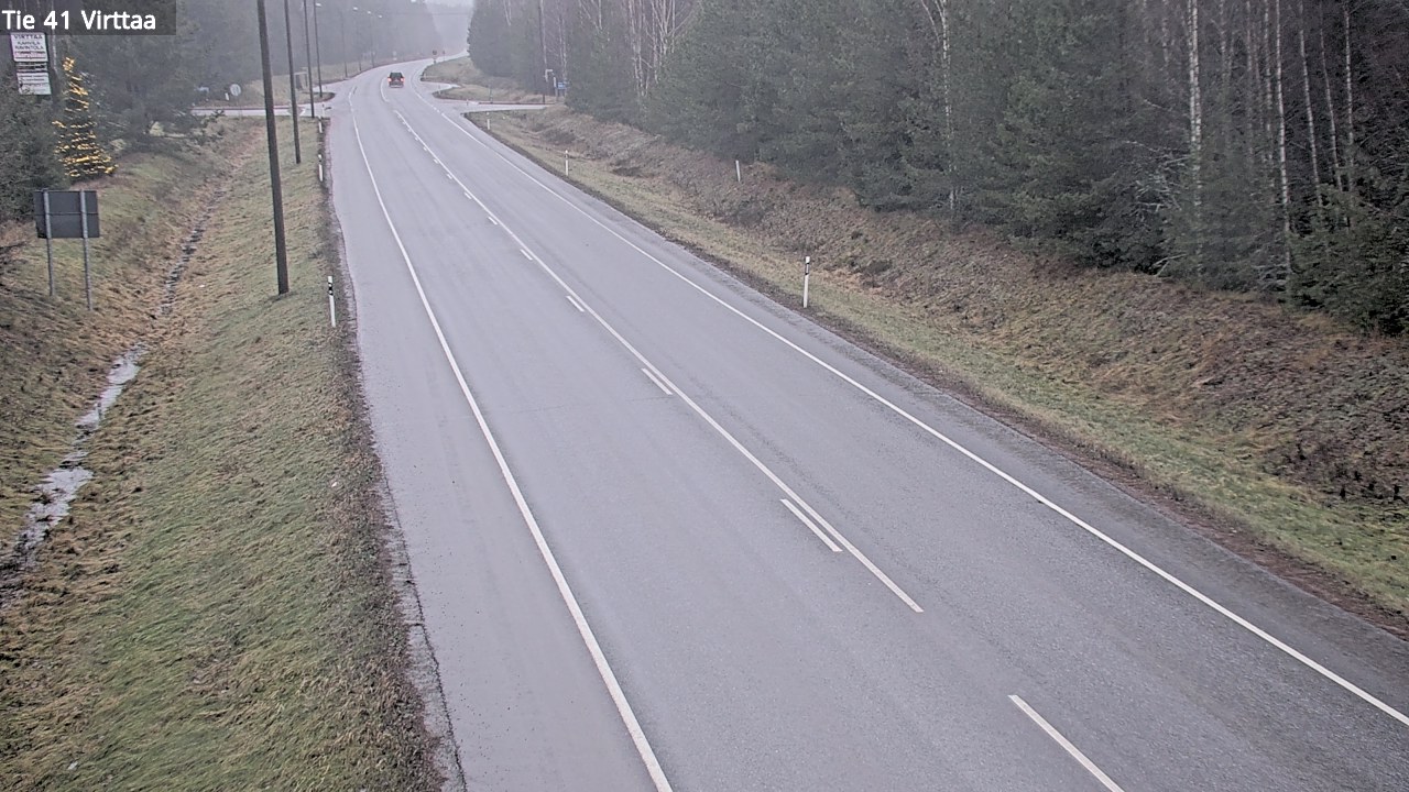 Weather Camera Image Road 41 Virttaa, Loimaa, Varsinais-Suomi