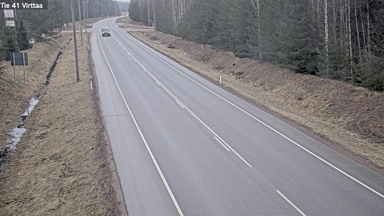 Weather Camera Image Road 41 Virttaa, Loimaa, Varsinais-Suomi