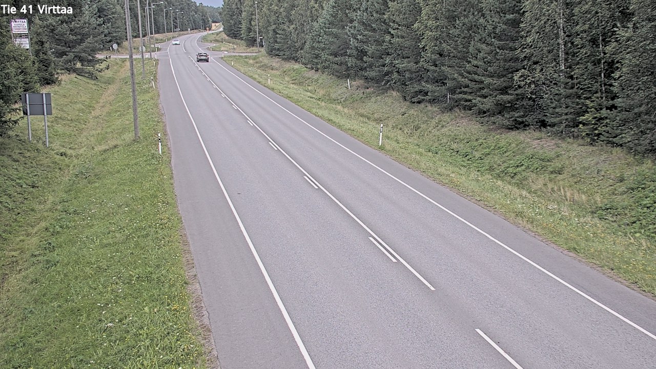 Weather Camera Image Road 41 Virttaa, Loimaa, Varsinais-Suomi