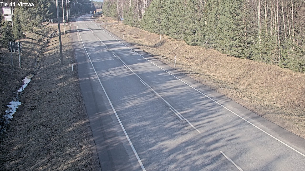 Weather Camera Image Road 41 Virttaa, Loimaa, Varsinais-Suomi
