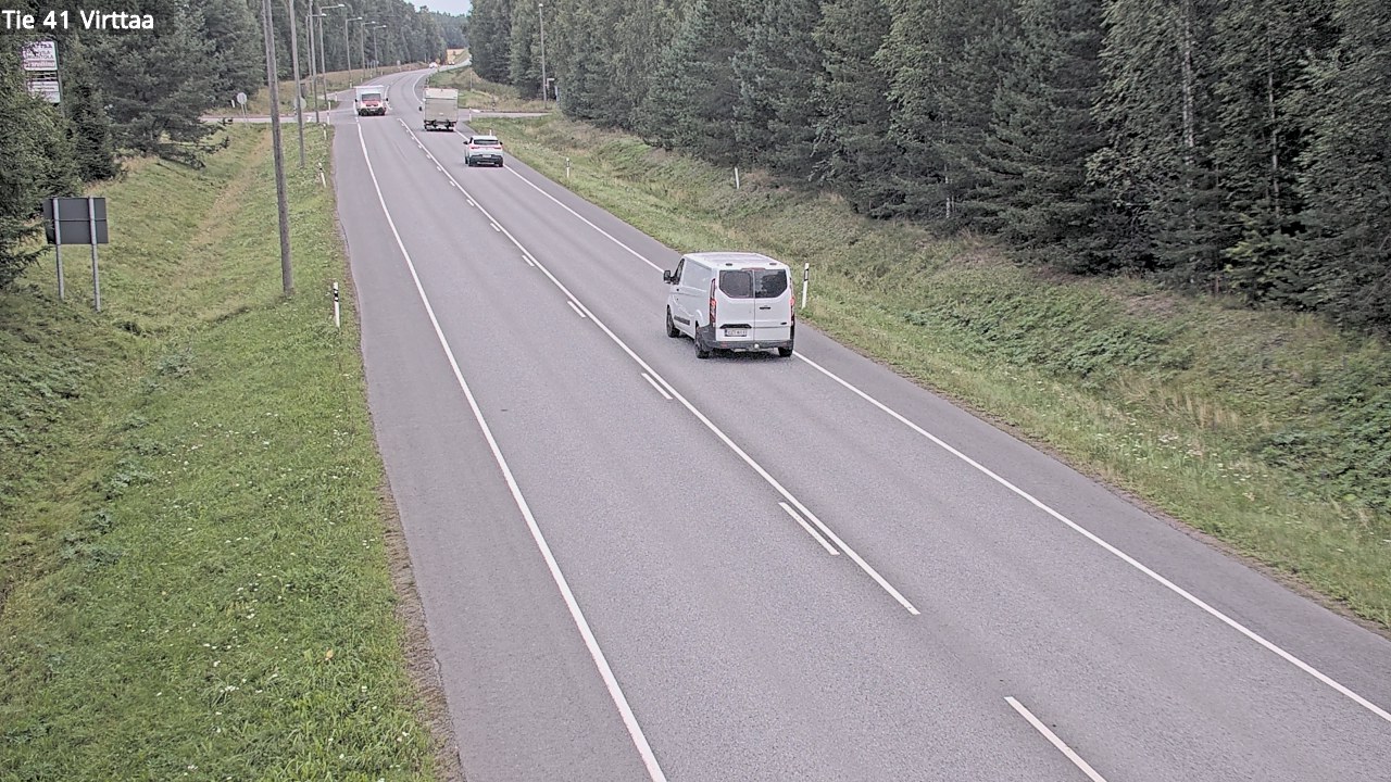 Weather Camera Image Road 41 Virttaa, Loimaa, Varsinais-Suomi