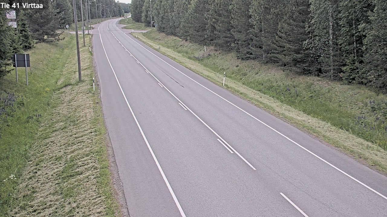 Weather Camera Image Väg 41 Virttaa, Loimaa, Varsinais-Suomi