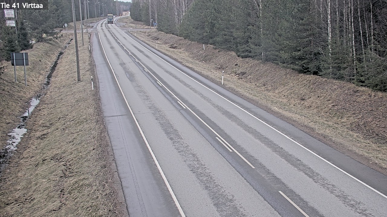 Weather Camera Image Road 41 Virttaa, Loimaa, Varsinais-Suomi