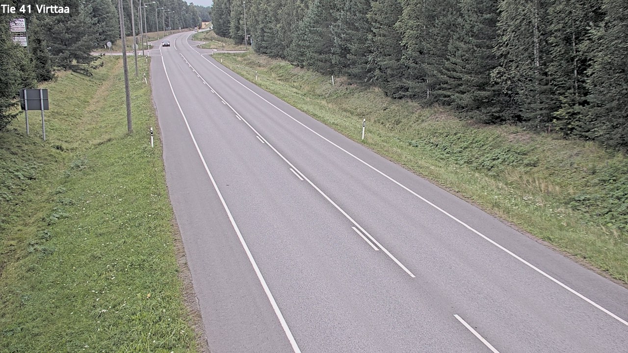 Weather Camera Image Road 41 Virttaa, Loimaa, Varsinais-Suomi