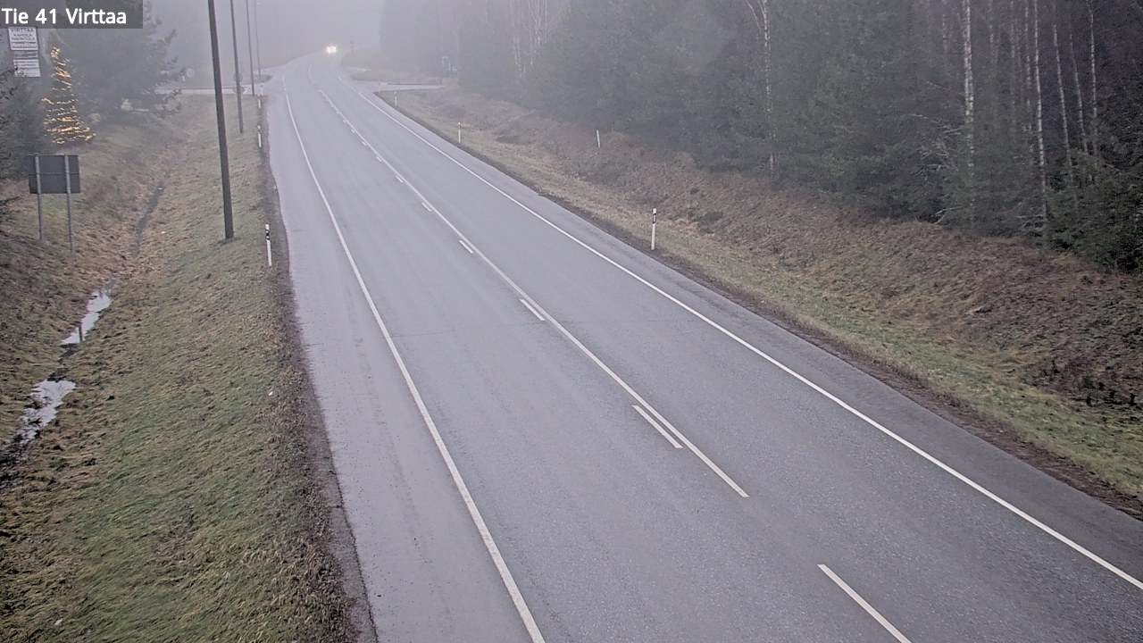 Weather Camera Image Väg 41 Virttaa, Loimaa, Varsinais-Suomi