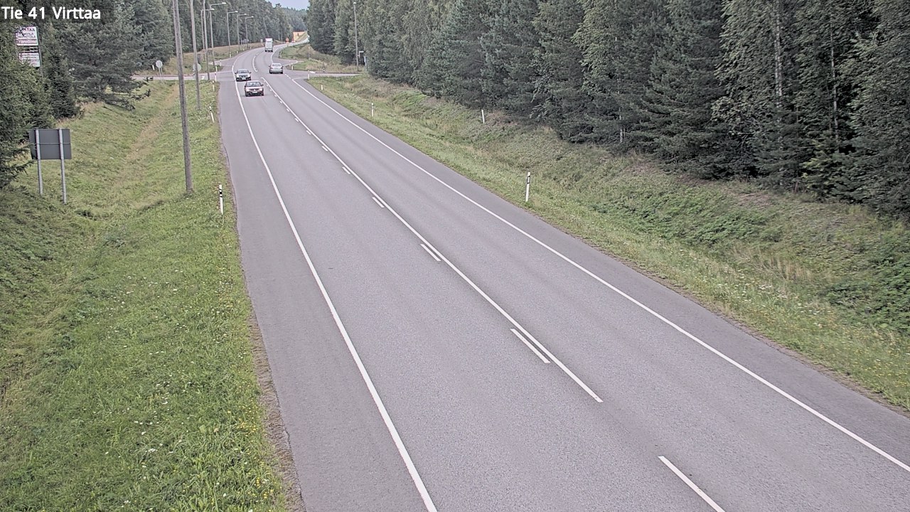 Weather Camera Image Road 41 Virttaa, Loimaa, Varsinais-Suomi
