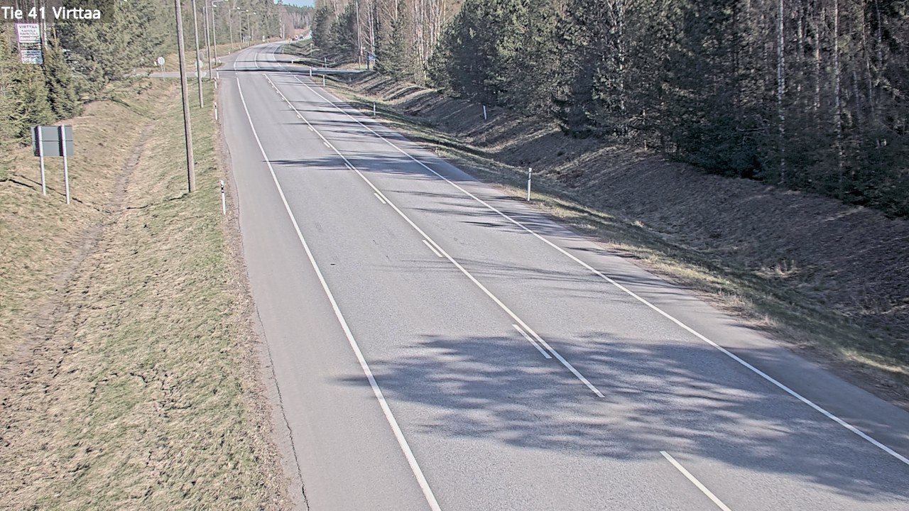 Kelikamerat Kuva Tie 41 Virttaa, Loimaa, Varsinais-Suomi