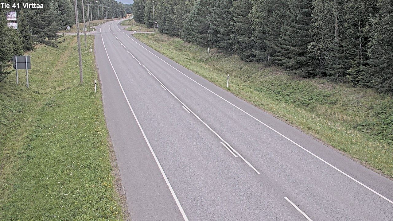 Weather Camera Image Road 41 Virttaa, Loimaa, Varsinais-Suomi