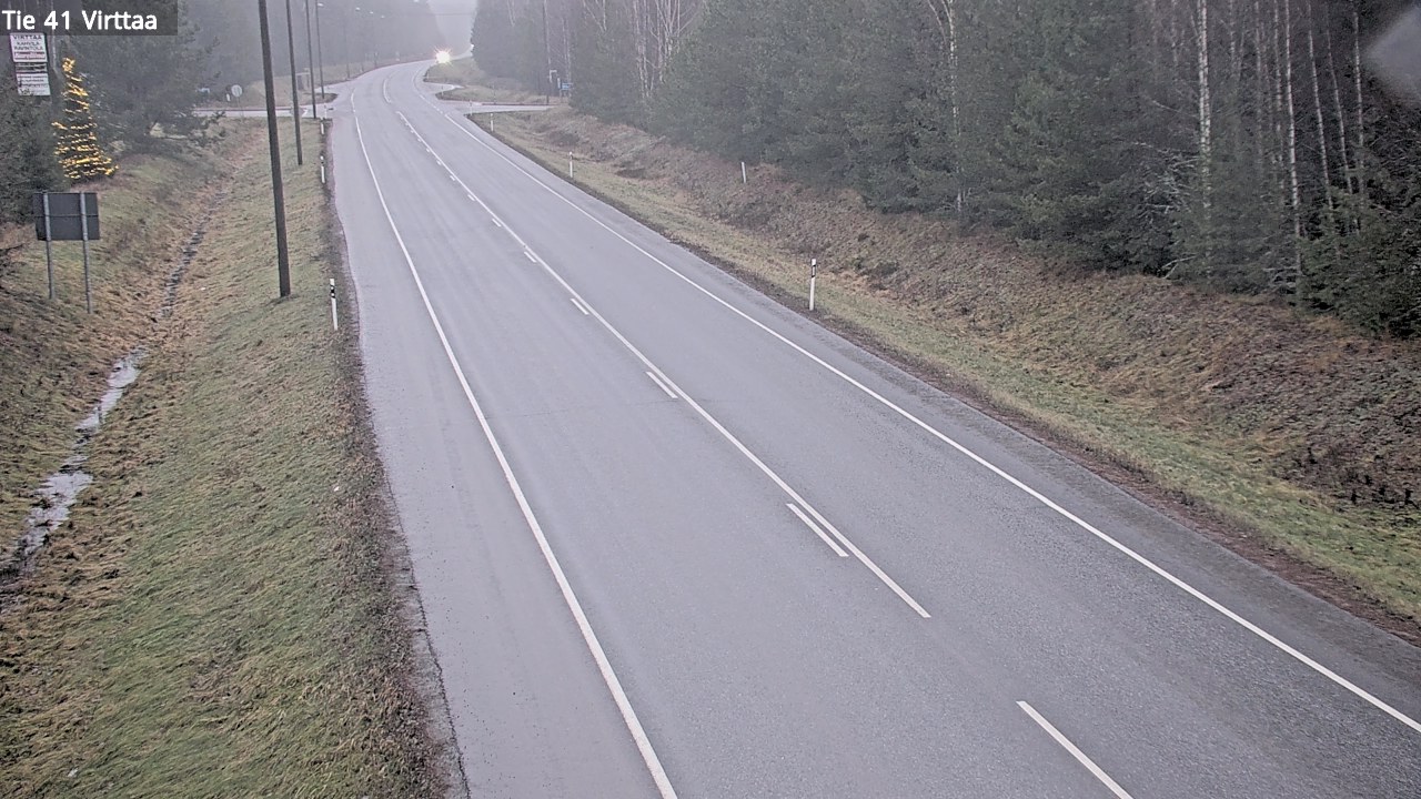 Weather Camera Image Road 41 Virttaa, Loimaa, Varsinais-Suomi