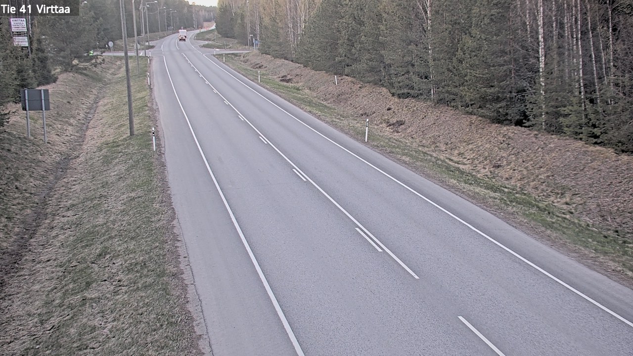 Weather Camera Image Road 41 Virttaa, Loimaa, Varsinais-Suomi