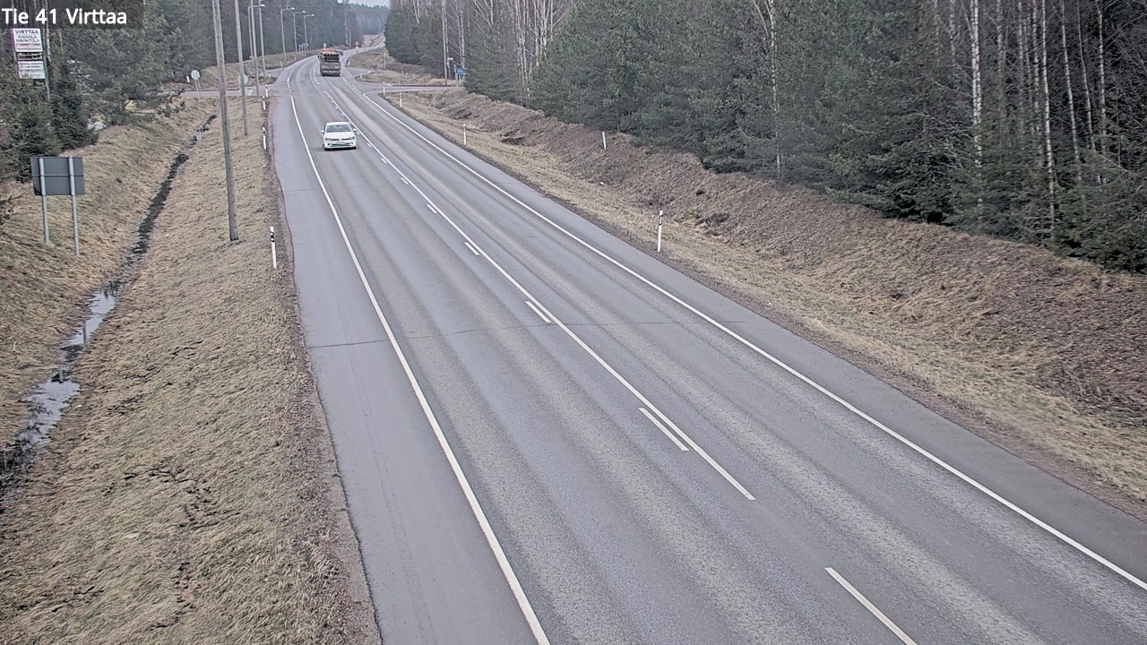 Weather Camera Image Road 41 Virttaa, Loimaa, Varsinais-Suomi