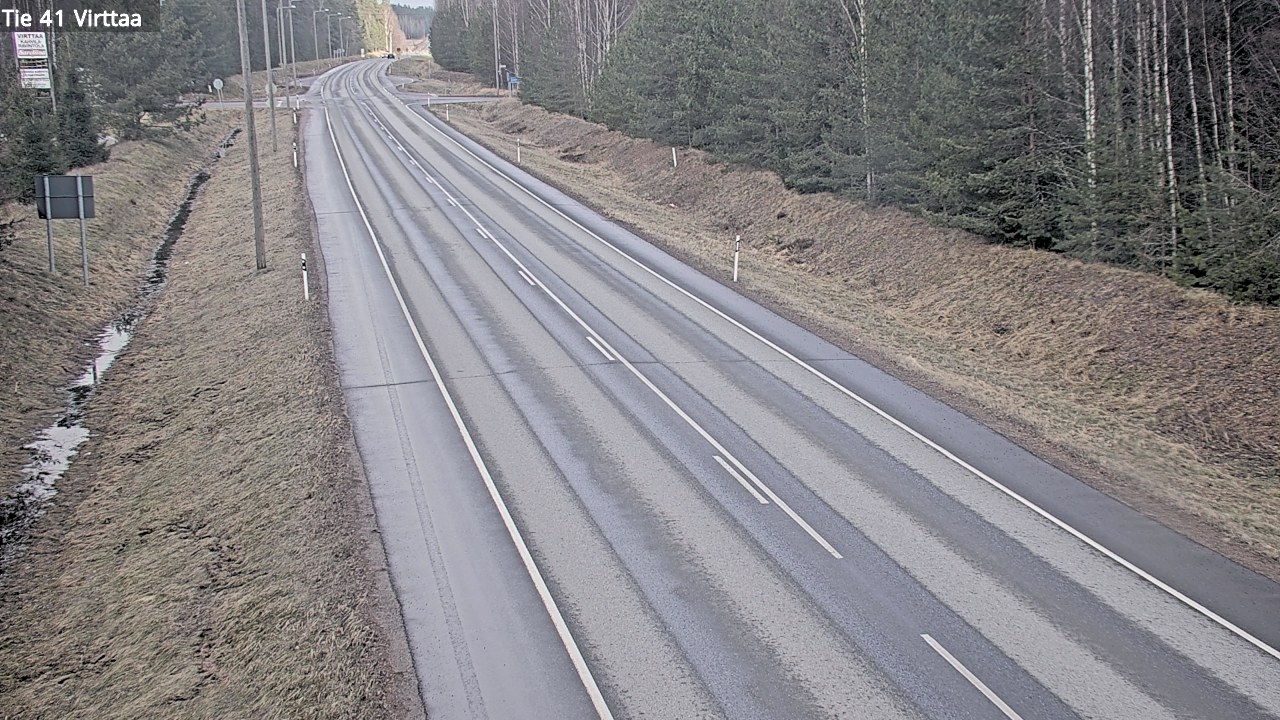 Weather Camera Image Road 41 Virttaa, Loimaa, Varsinais-Suomi