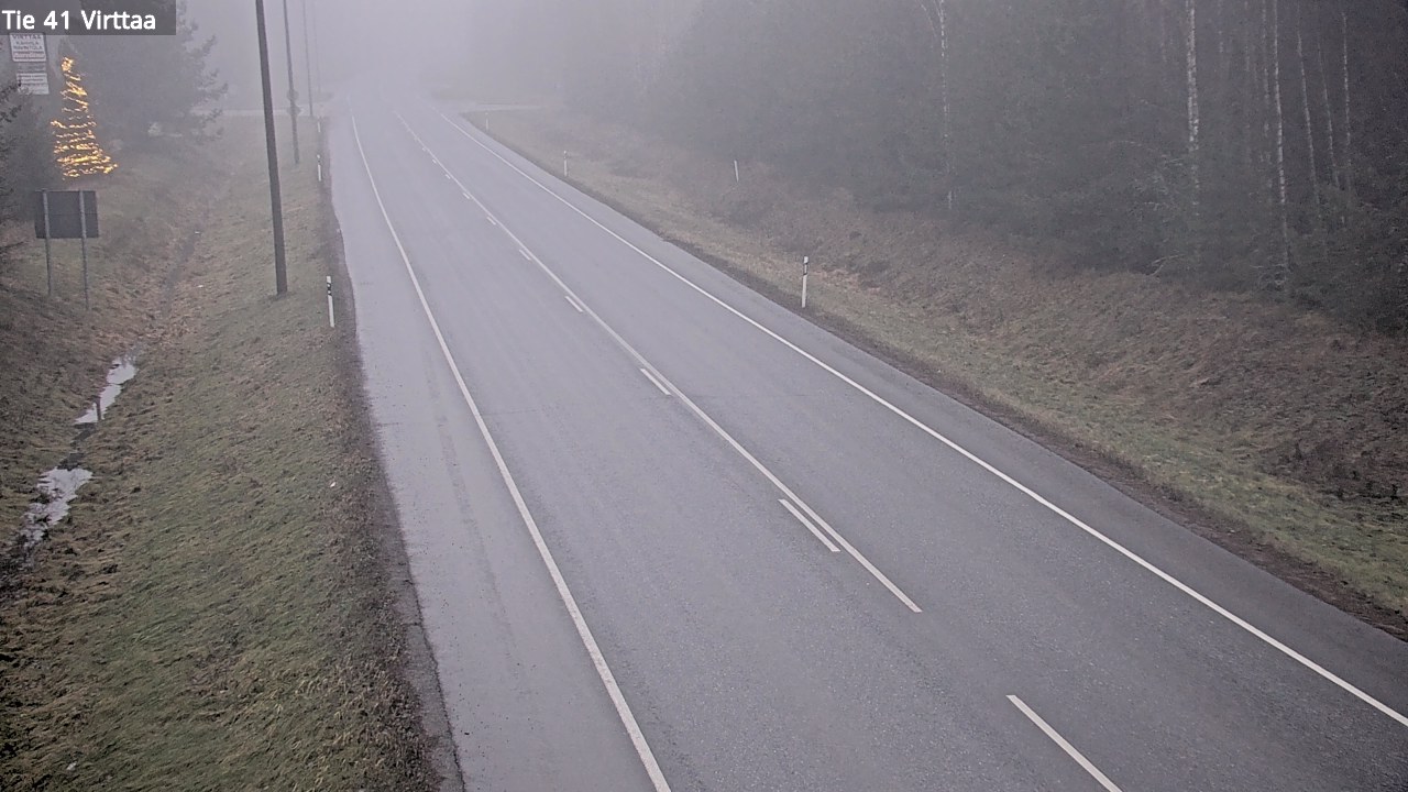 Weather Camera Image Väg 41 Virttaa, Loimaa, Varsinais-Suomi