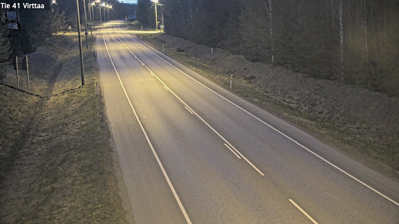 Weather Camera Image Road 41 Virttaa, Loimaa, Varsinais-Suomi