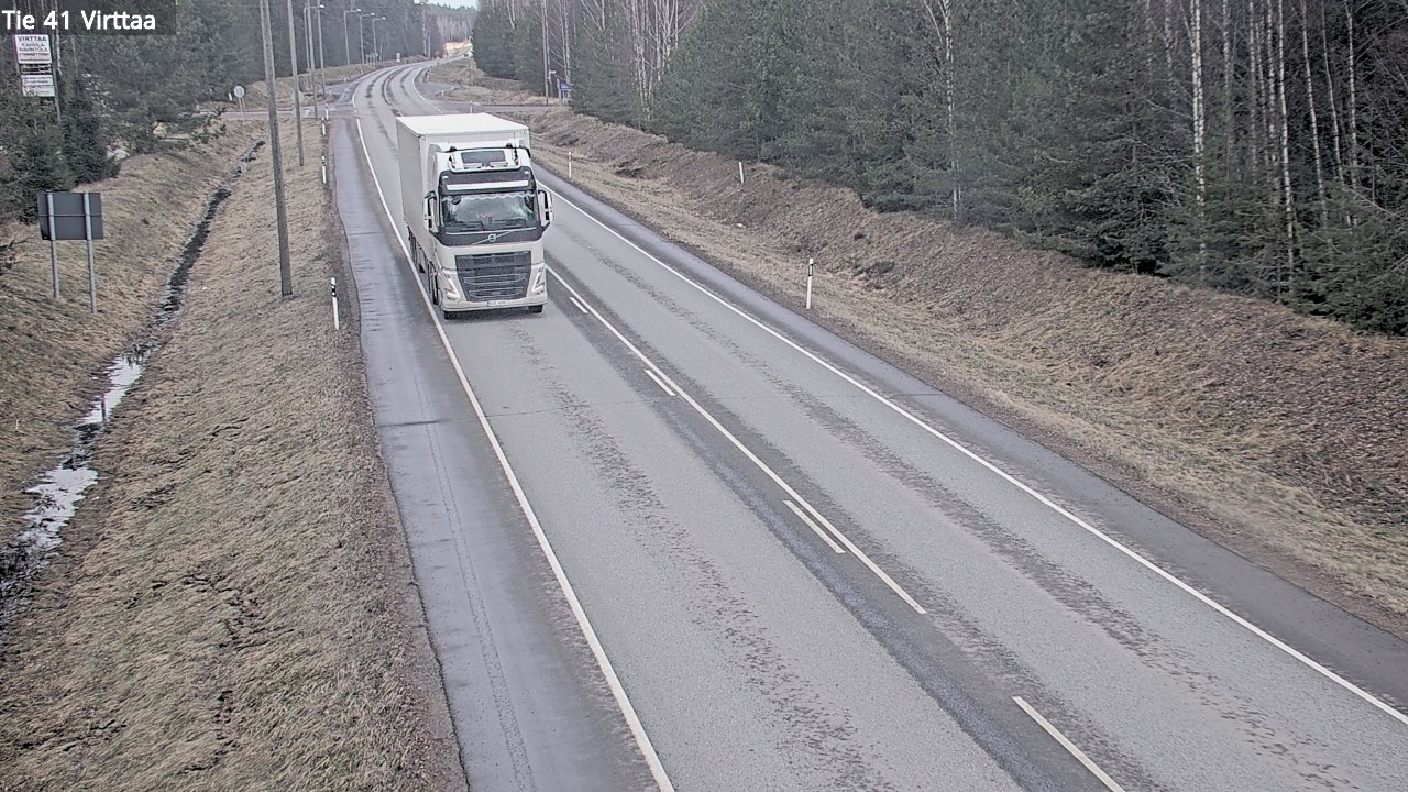Weather Camera Image Road 41 Virttaa, Loimaa, Varsinais-Suomi