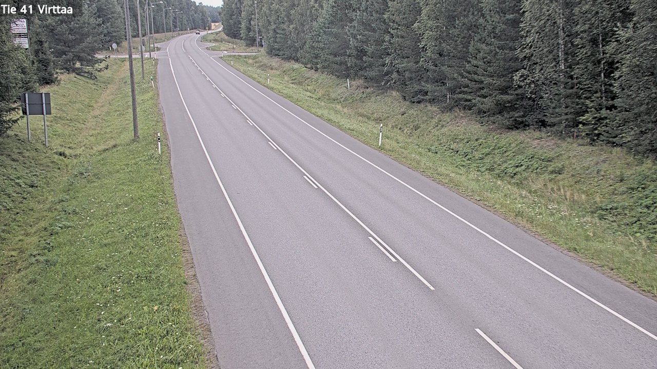 Weather Camera Image Road 41 Virttaa, Loimaa, Varsinais-Suomi
