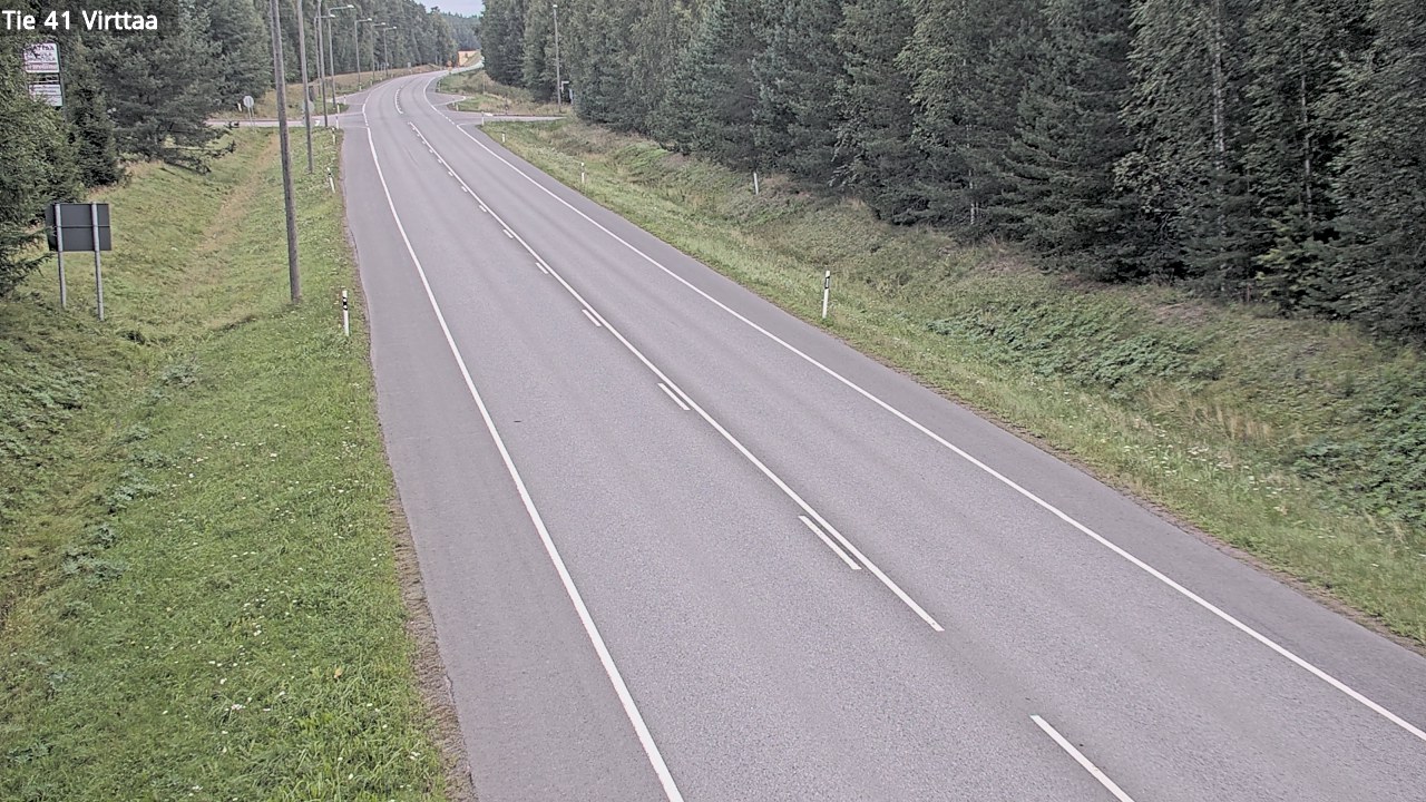 Weather Camera Image Väg 41 Virttaa, Loimaa, Varsinais-Suomi