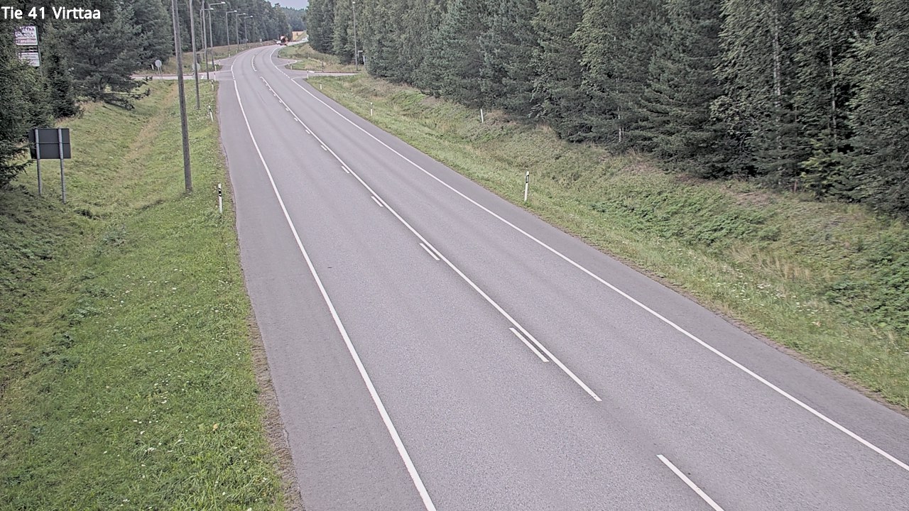 Weather Camera Image Road 41 Virttaa, Loimaa, Varsinais-Suomi