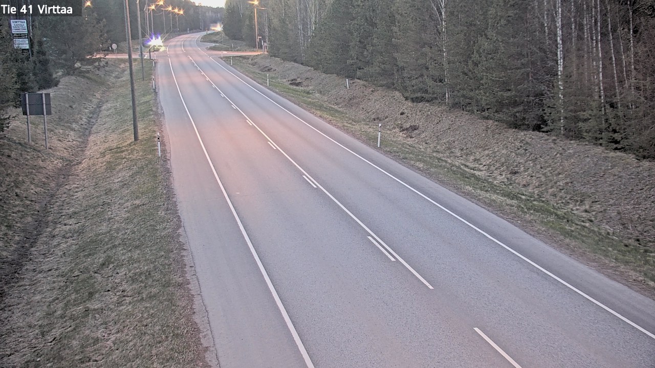 Weather Camera Image Road 41 Virttaa, Loimaa, Varsinais-Suomi