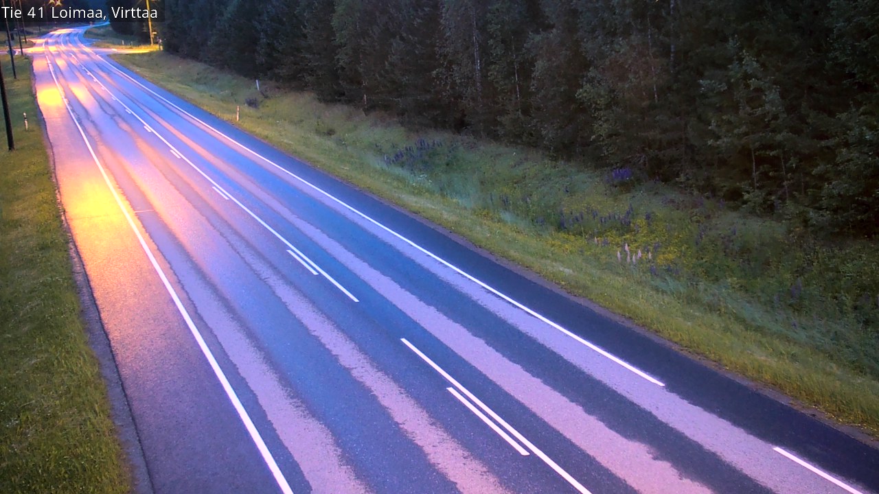 Weather Camera Image Väg 41 Virttaa, Loimaa, Varsinais-Suomi