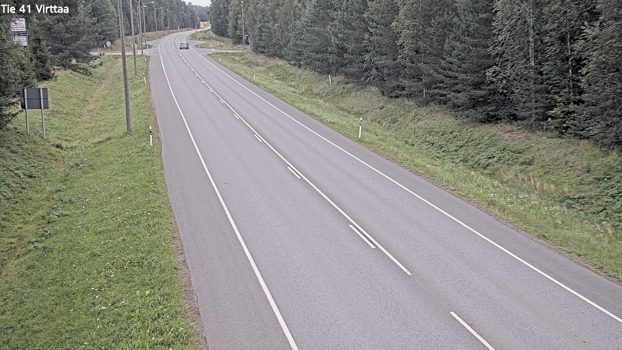 Weather Camera Image Road 41 Virttaa, Loimaa, Varsinais-Suomi