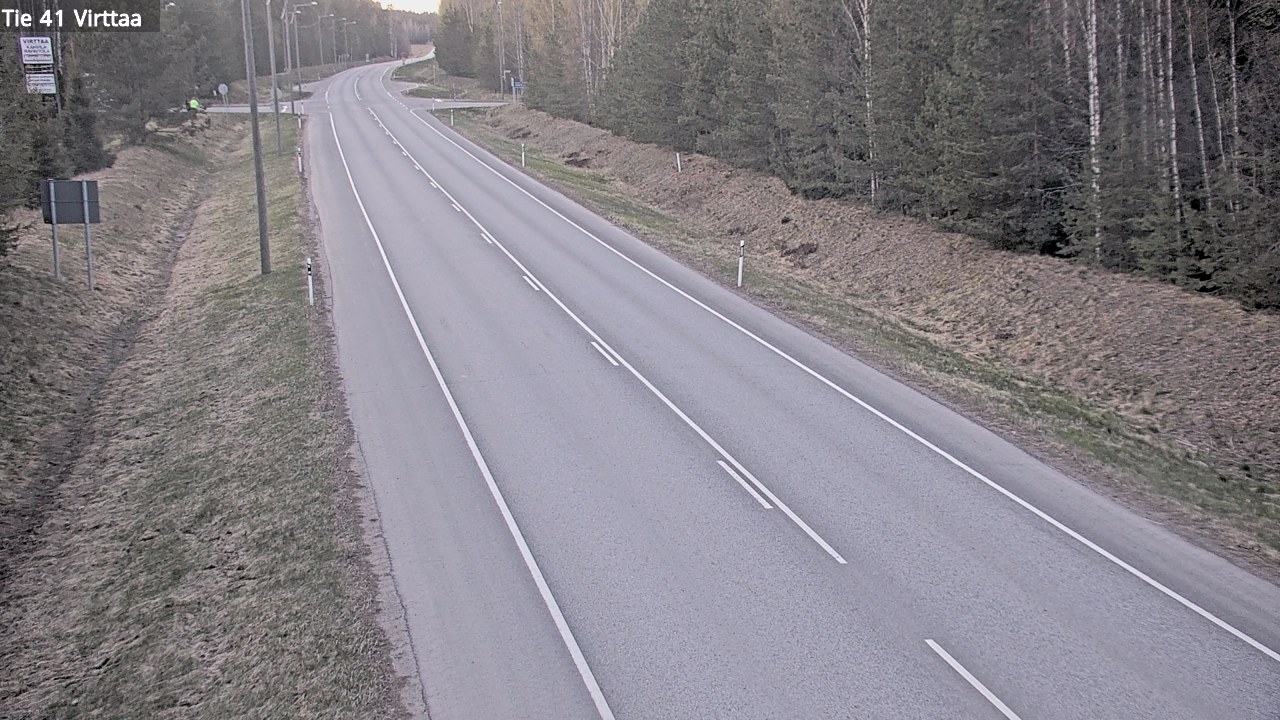 Weather Camera Image Road 41 Virttaa, Loimaa, Varsinais-Suomi
