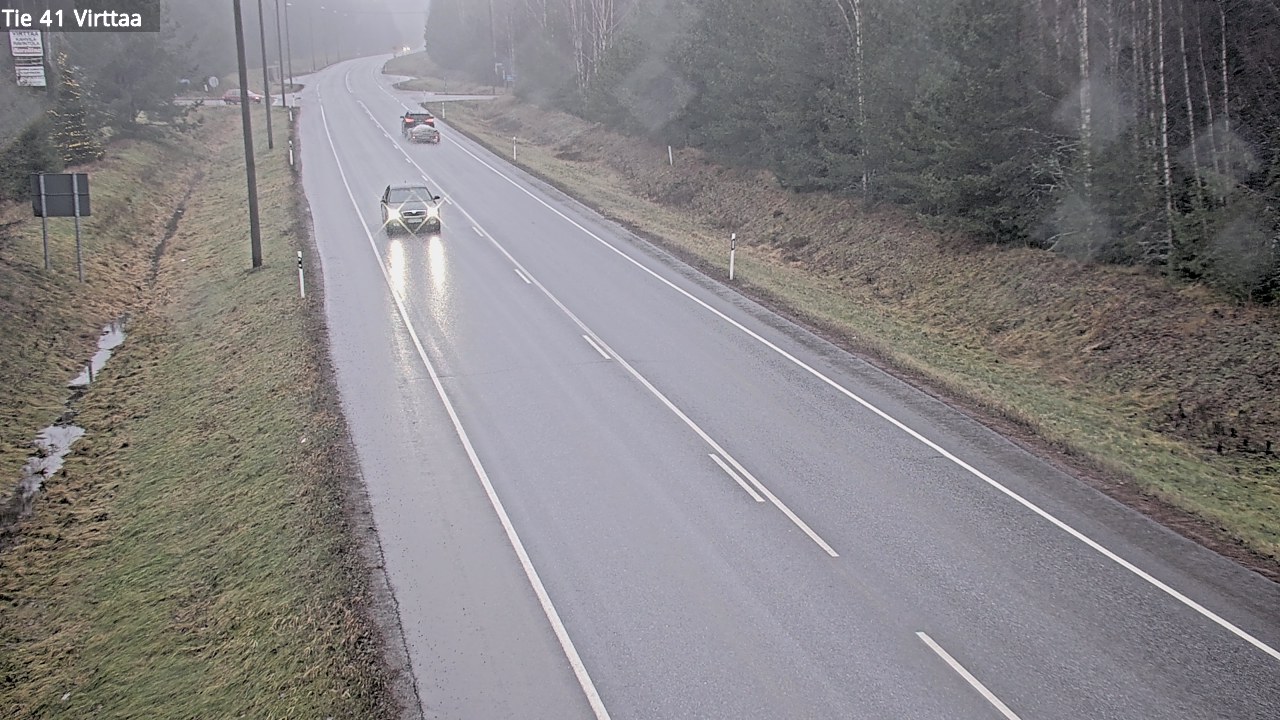Weather Camera Image Väg 41 Virttaa, Loimaa, Varsinais-Suomi