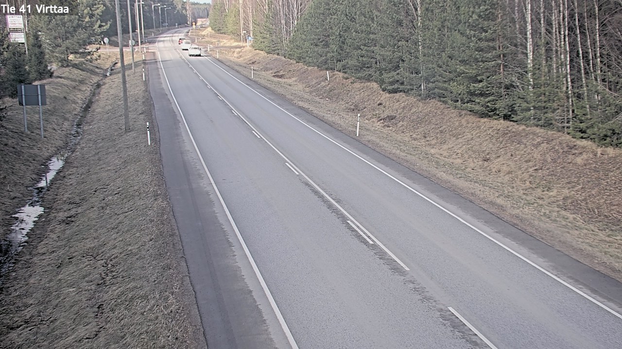 Weather Camera Image Road 41 Virttaa, Loimaa, Varsinais-Suomi