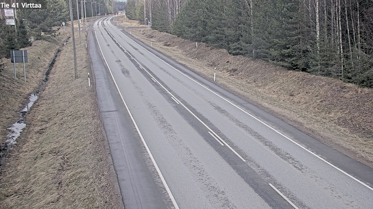 Weather Camera Image Road 41 Virttaa, Loimaa, Varsinais-Suomi