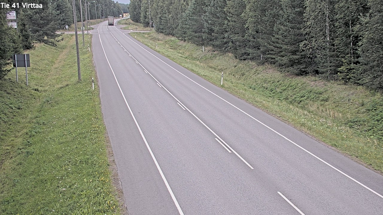 Weather Camera Image Road 41 Virttaa, Loimaa, Varsinais-Suomi