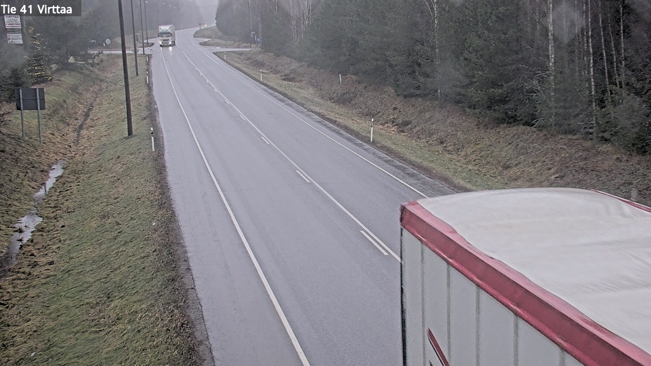 Weather Camera Image Väg 41 Virttaa, Loimaa, Varsinais-Suomi