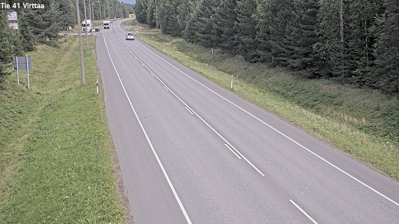 Weather Camera Image Road 41 Virttaa, Loimaa, Varsinais-Suomi