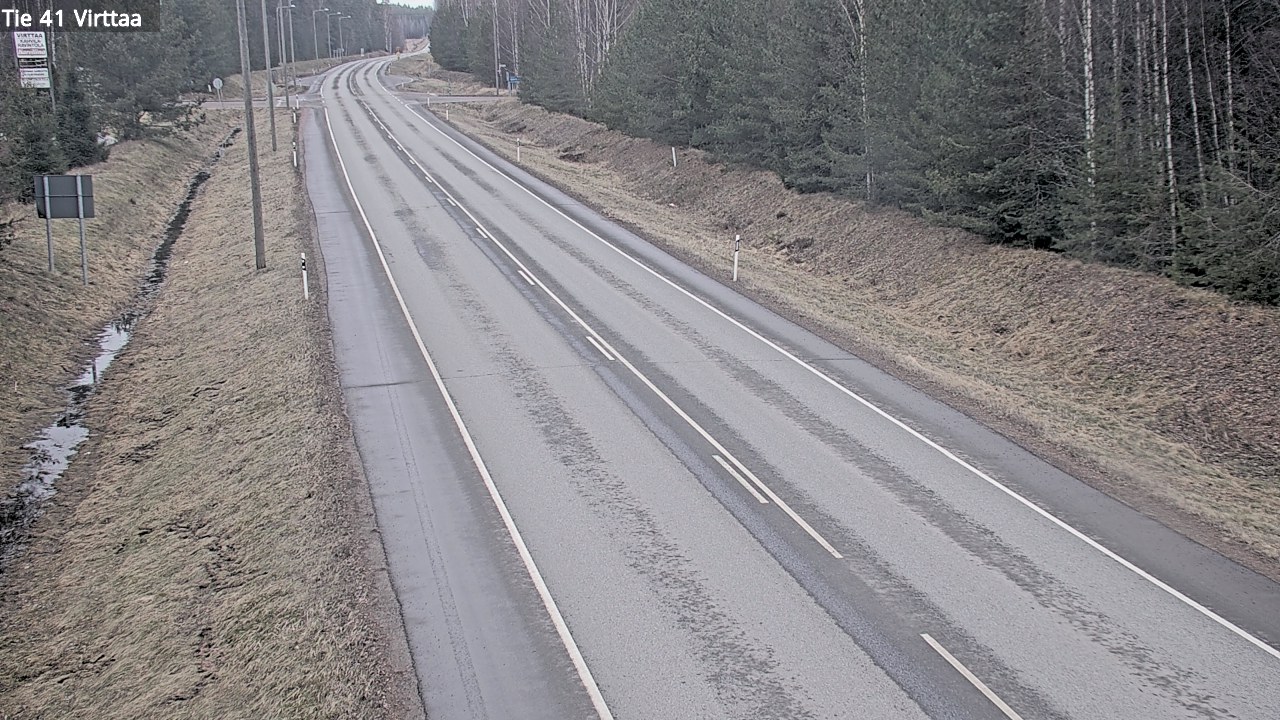 Weather Camera Image Road 41 Virttaa, Loimaa, Varsinais-Suomi