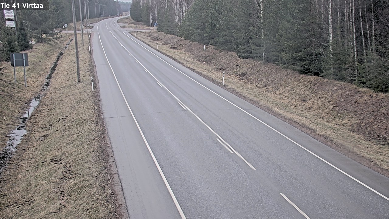 Weather Camera Image Road 41 Virttaa, Loimaa, Varsinais-Suomi