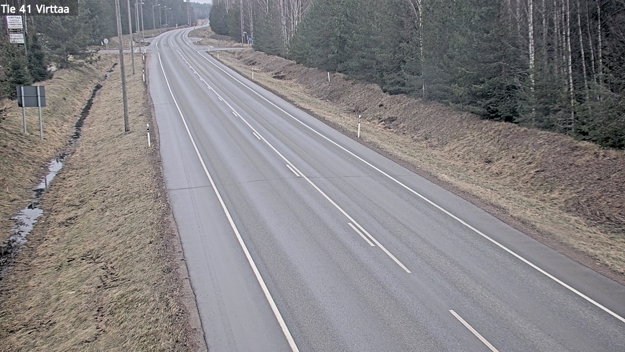 Weather Camera Image Road 41 Virttaa, Loimaa, Varsinais-Suomi